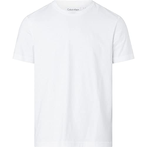 Calvin Klein SMOOTH COTTON T-SHIRT, weiß(white), Gr. M von Calvin Klein