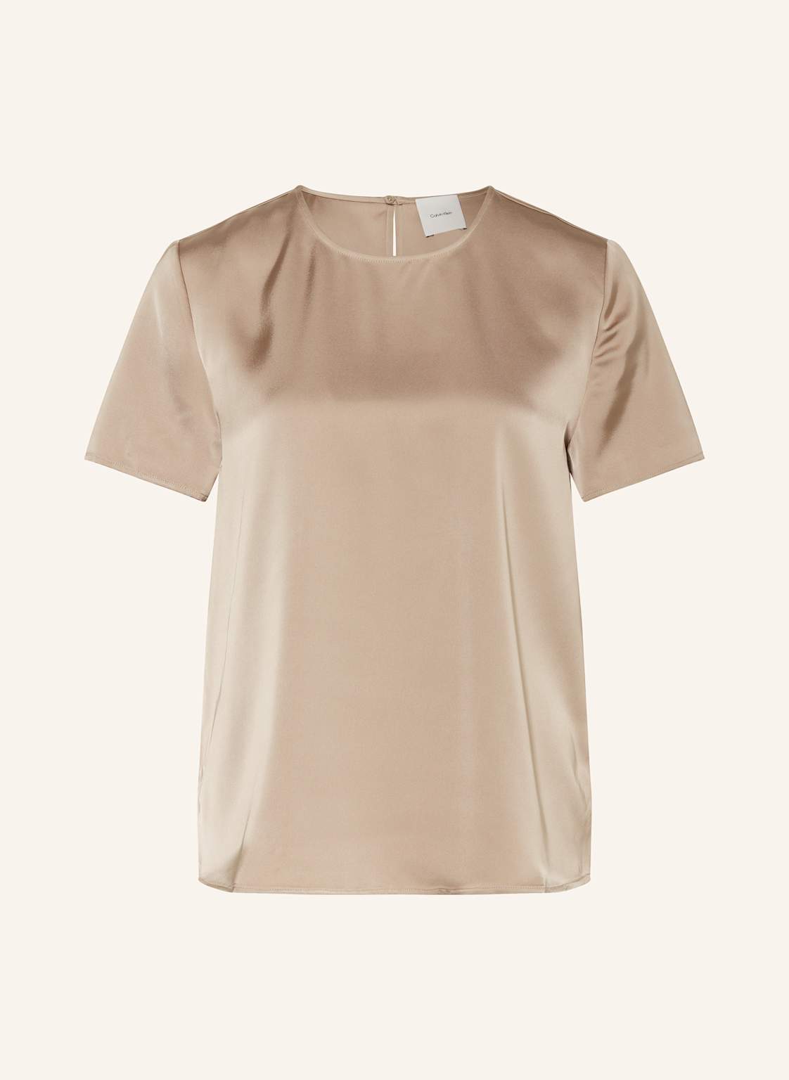 Calvin Klein Satintop beige von Calvin Klein