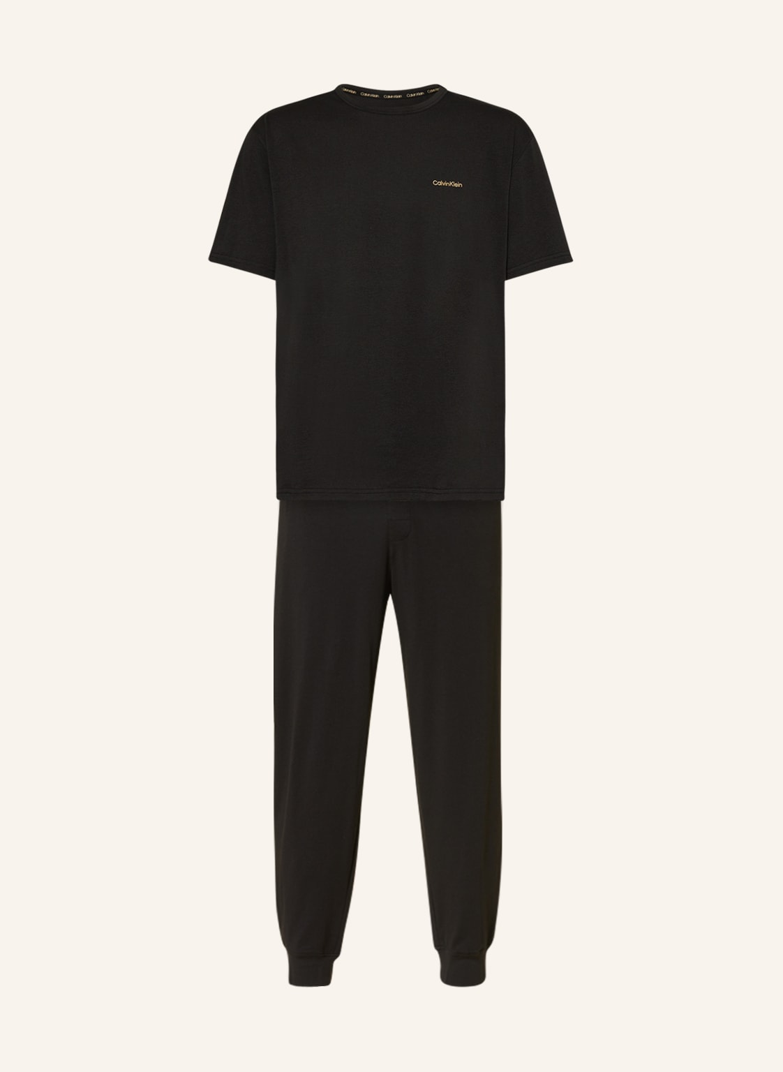 Calvin Klein Schlafanzug Modern Cotton schwarz von Calvin Klein