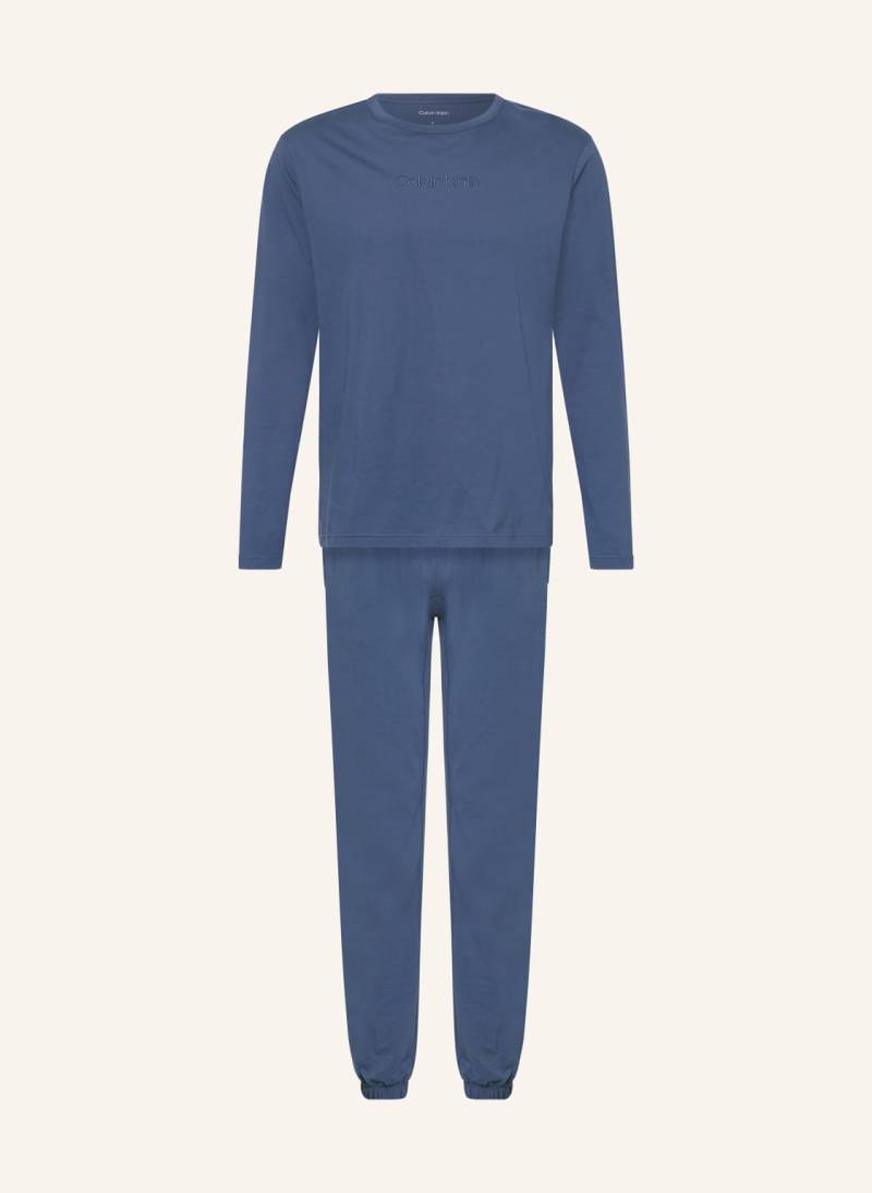 Calvin Klein Schlafanzug blau von Calvin Klein