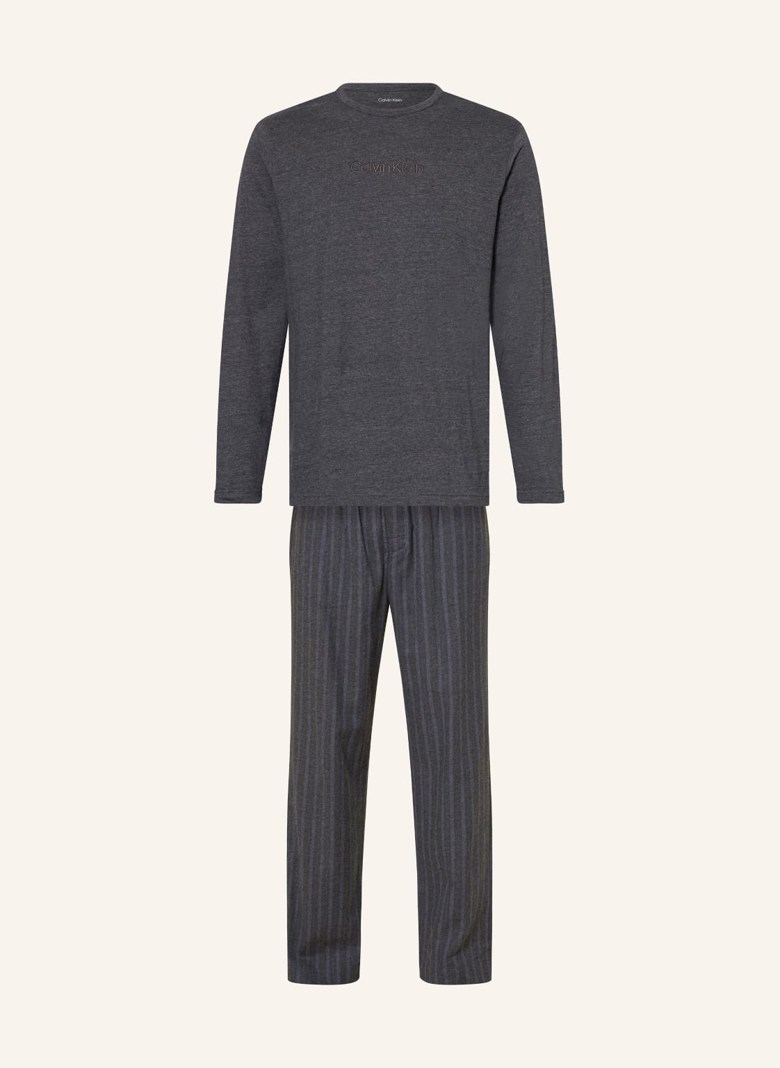 Calvin Klein Schlafanzug grau von Calvin Klein