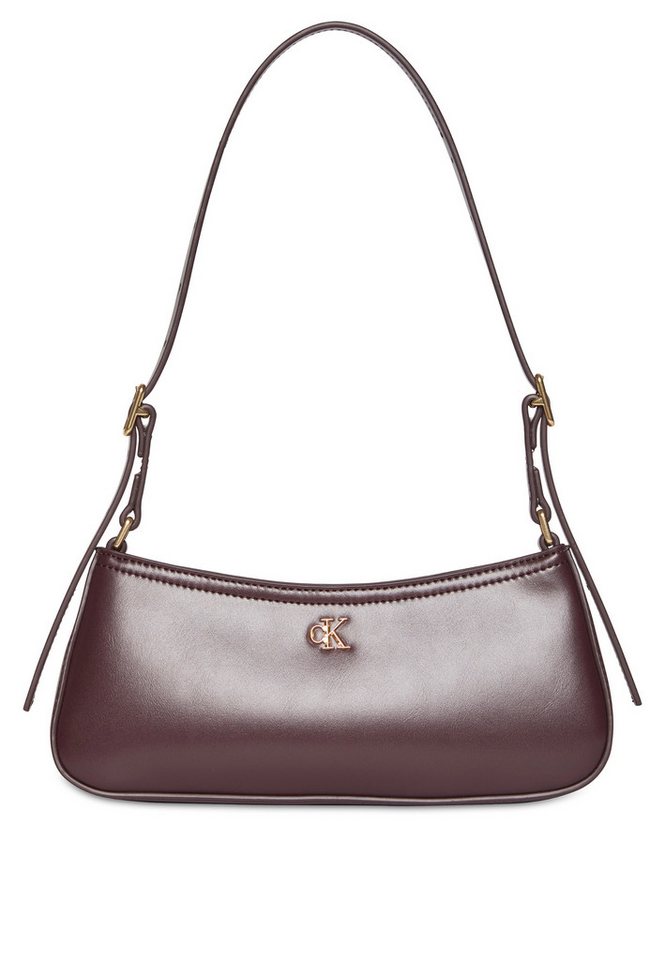 Calvin Klein Schultertasche CK SMALL SHOULDER BAG, Damen Handtasche, Henkeltasche mit CK-Logo von Calvin Klein
