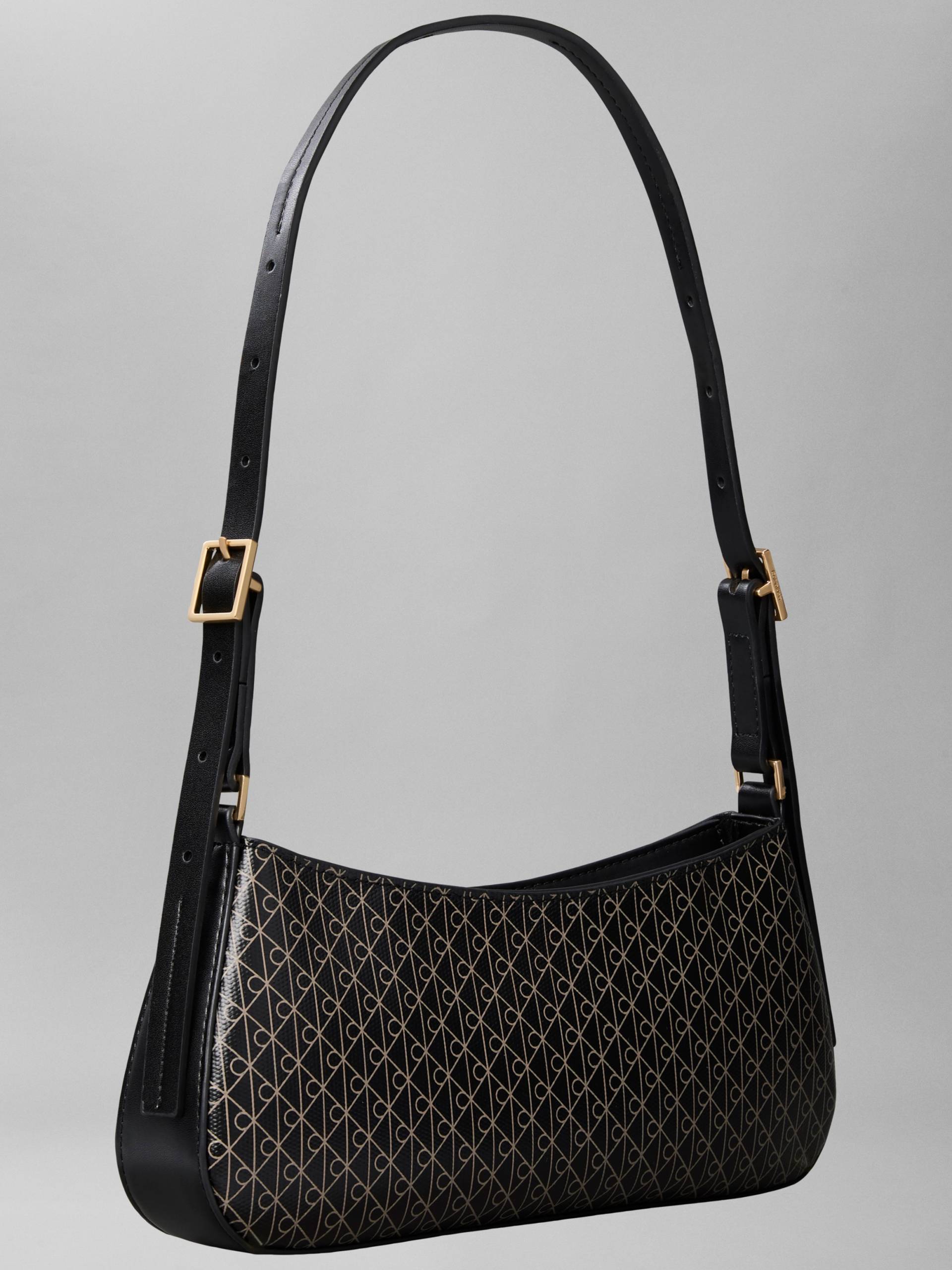 Calvin Klein Schultertasche "EMBLEM AOP SMALL SHOULDER BAG" von Calvin Klein