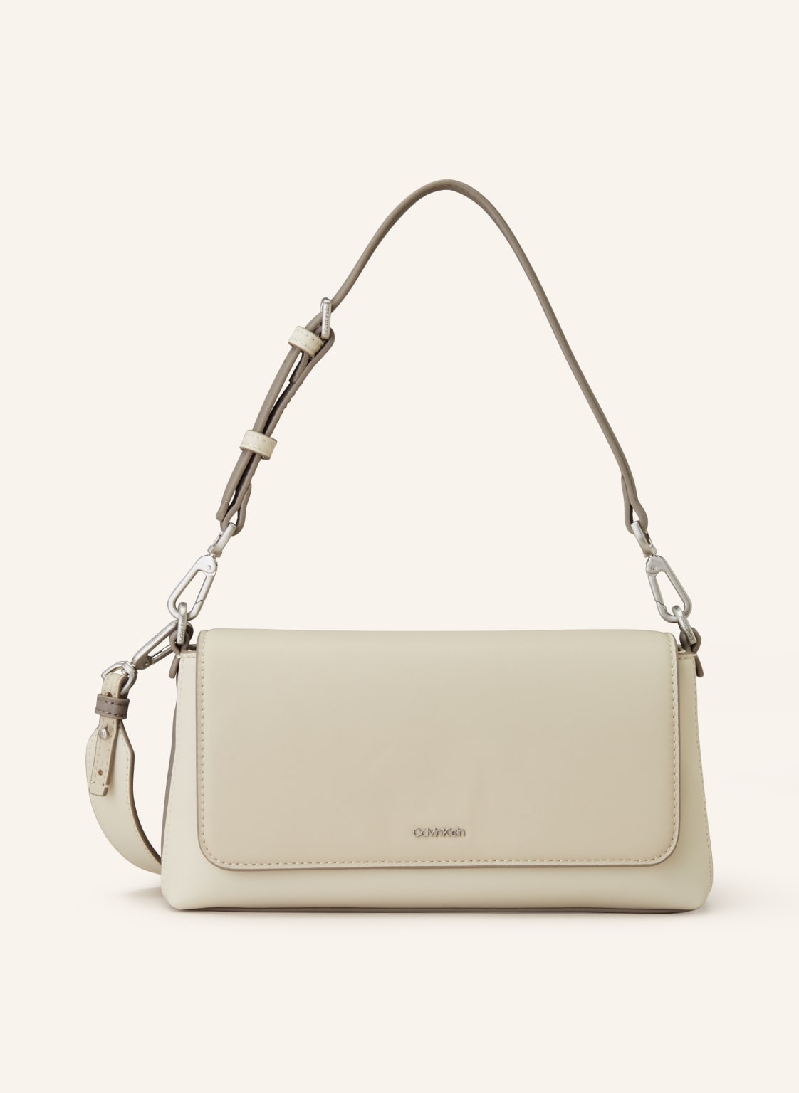 Calvin Klein Schultertasche beige von Calvin Klein