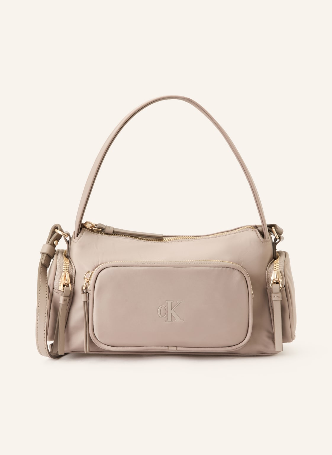 Calvin Klein Schultertasche beige von Calvin Klein