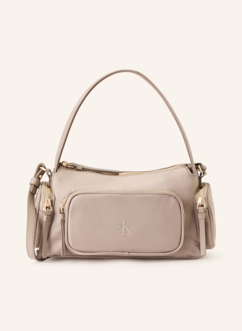 Calvin Klein Schultertasche beige von Calvin Klein
