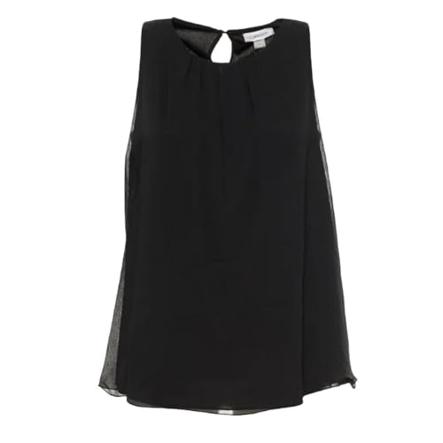 Calvin Klein Schwarze Damenbluse Jeans S01TX84A, Schwarz , Large von Calvin Klein