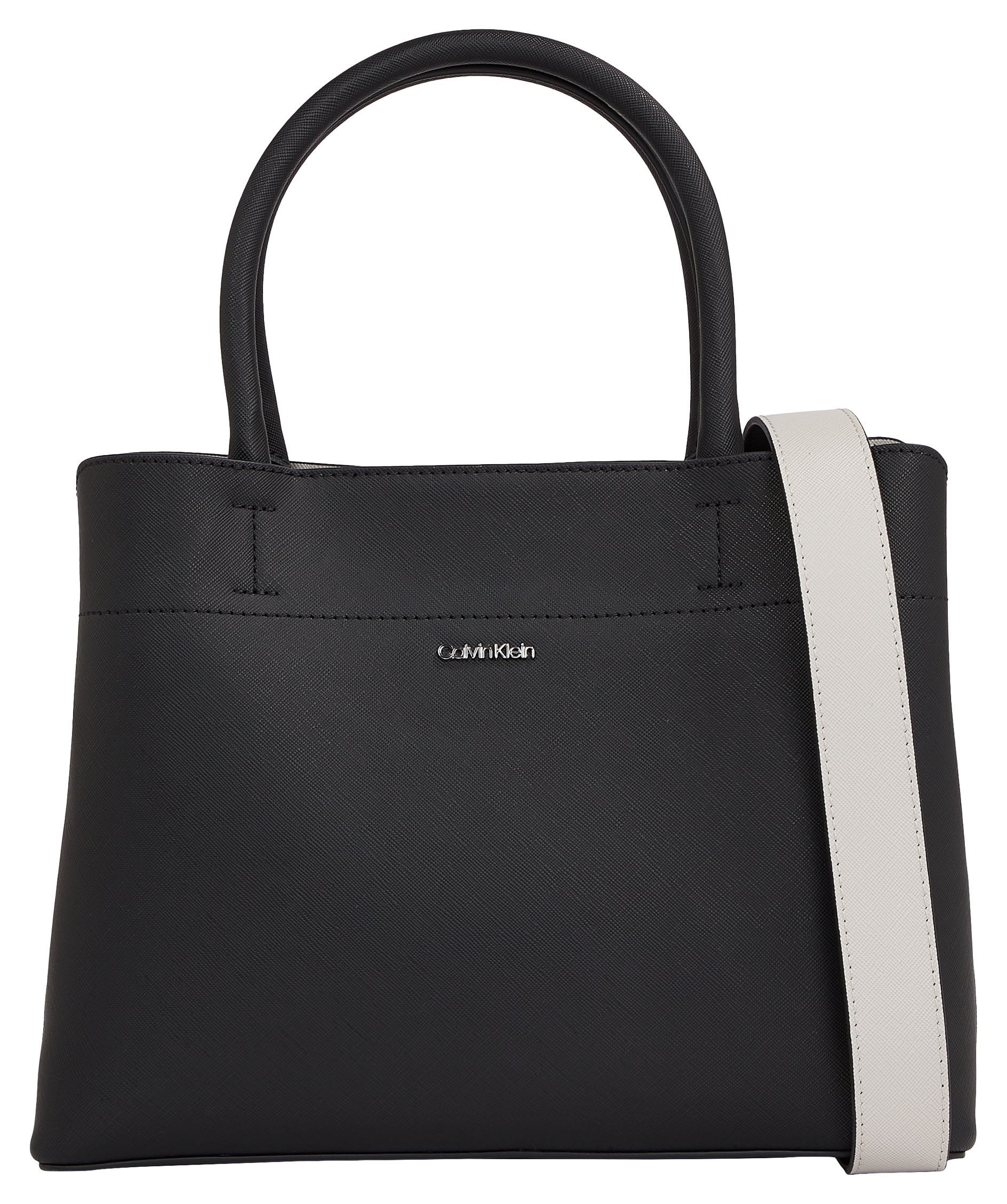 Calvin Klein Shopper "BUSINESS MEDIUM TOTE SAFFIANO", Handtasche Damen Tasche Damen Schultertasche Henkeltasche von Calvin Klein