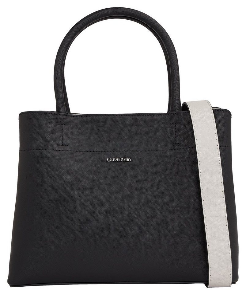 Calvin Klein Shopper BUSINESS MEDIUM TOTE_SAFFIANO, Handtasche Damen Tasche Damen Schultertasche Henkeltasche von Calvin Klein