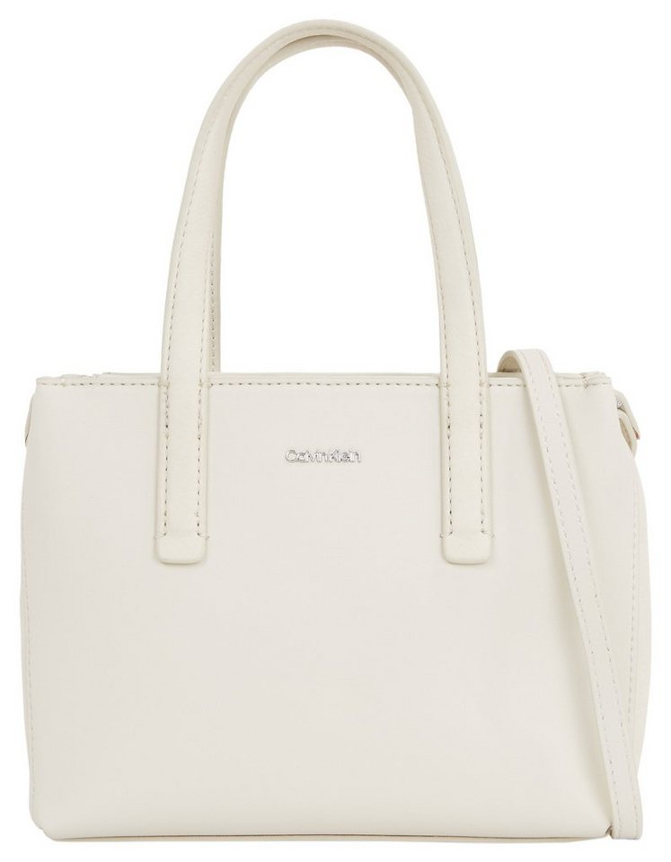 Calvin Klein Shopper CK MUST MINI TOTE_PU/NUBUCK, Handtasche Damen Henkeltasche Tasche Damen Schultertasche von Calvin Klein