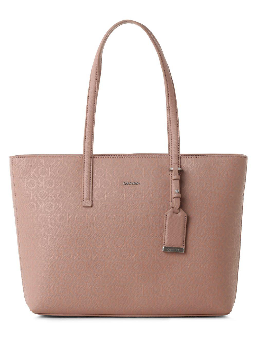 Calvin Klein Shopper Damen Kunstleder, altrosa von Calvin Klein