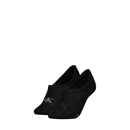 Calvin Klein Socks CKJ WOMEN HIGH CUT FOOTIE 2P GLOSSY von Calvin Klein