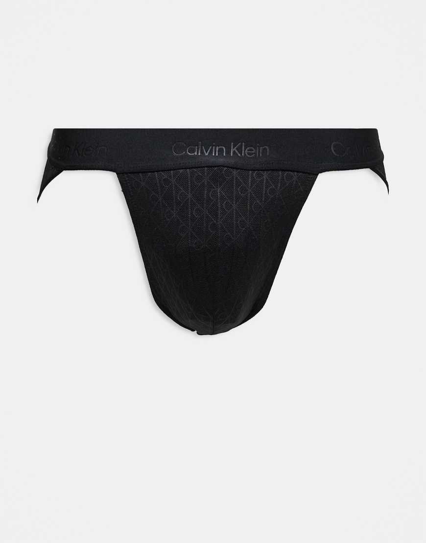 Calvin Klein - Sport-Slip aus Spitze in Schwarz von Calvin Klein