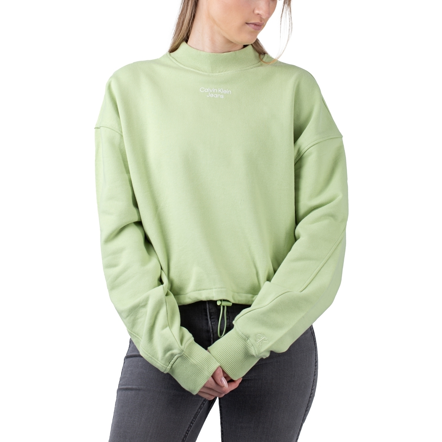 Calvin Klein Stacked Logo Mockneck Calvin Klein Stacked Logo Mockneck von Calvin Klein