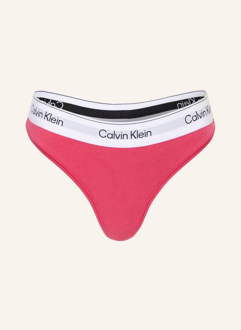 Calvin Klein String Icon Cotton Modal pink von Calvin Klein