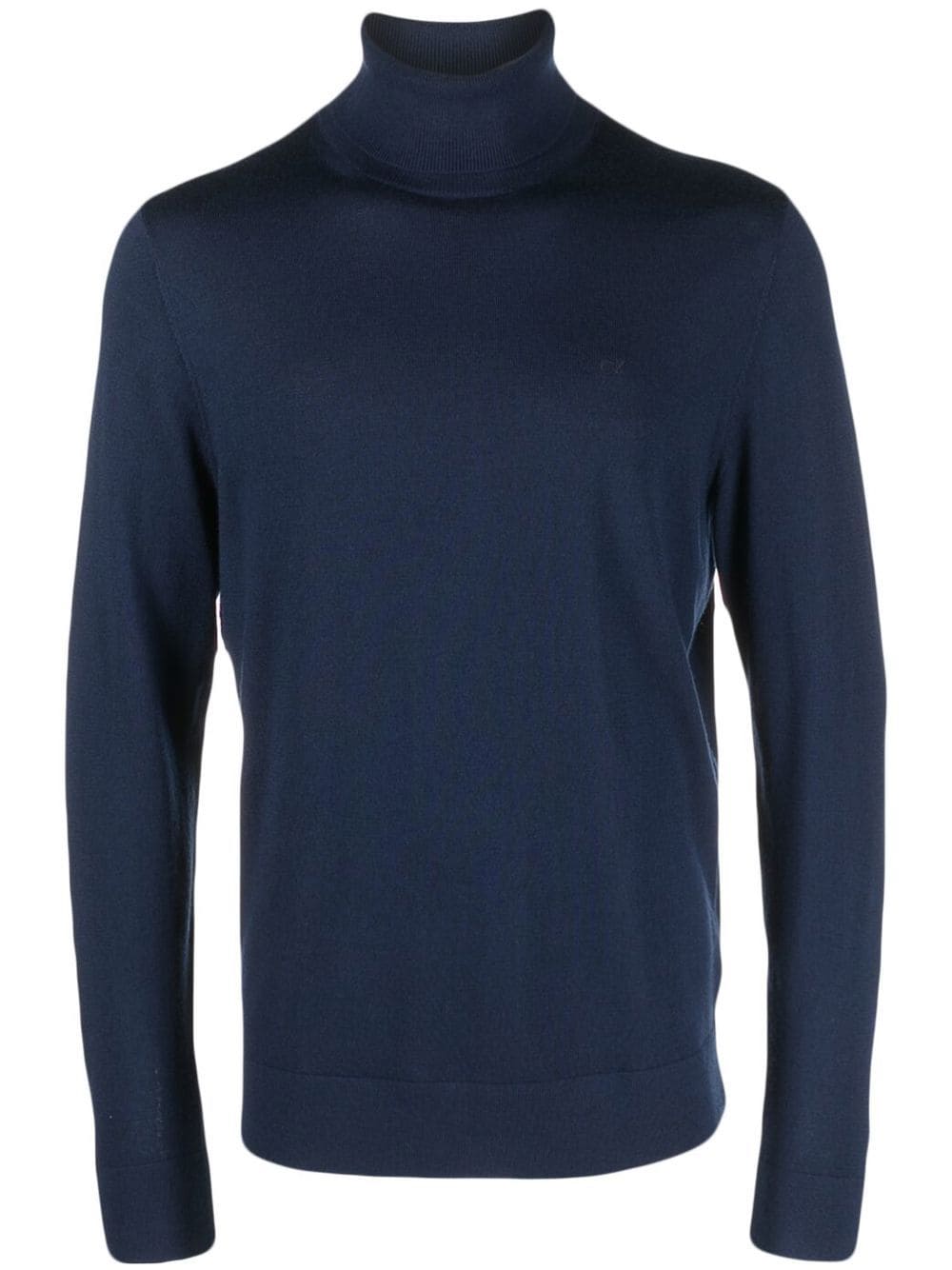 Calvin Klein Pullover mit Logo-Stickerei - Blau von Calvin Klein