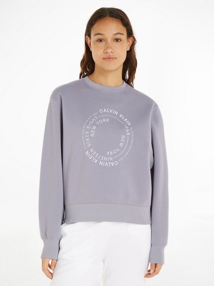 Calvin Klein Sweatshirt TONAL EMB GRAPHIC SWEATSHIRT von Calvin Klein