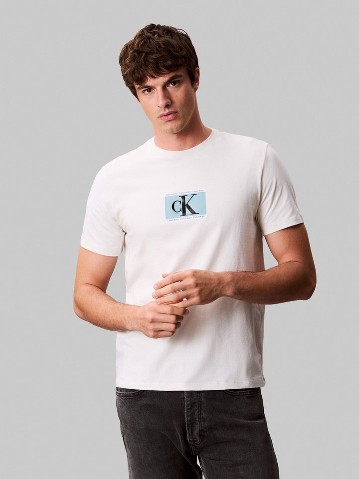 Calvin Klein T-Shirt SS 30s E SPRTSWR 3 G mit Logo-Print von Calvin Klein