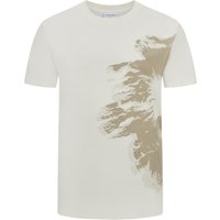 Calvin Klein T-Shirt aus Baumwolle mit Frontprint von Calvin Klein