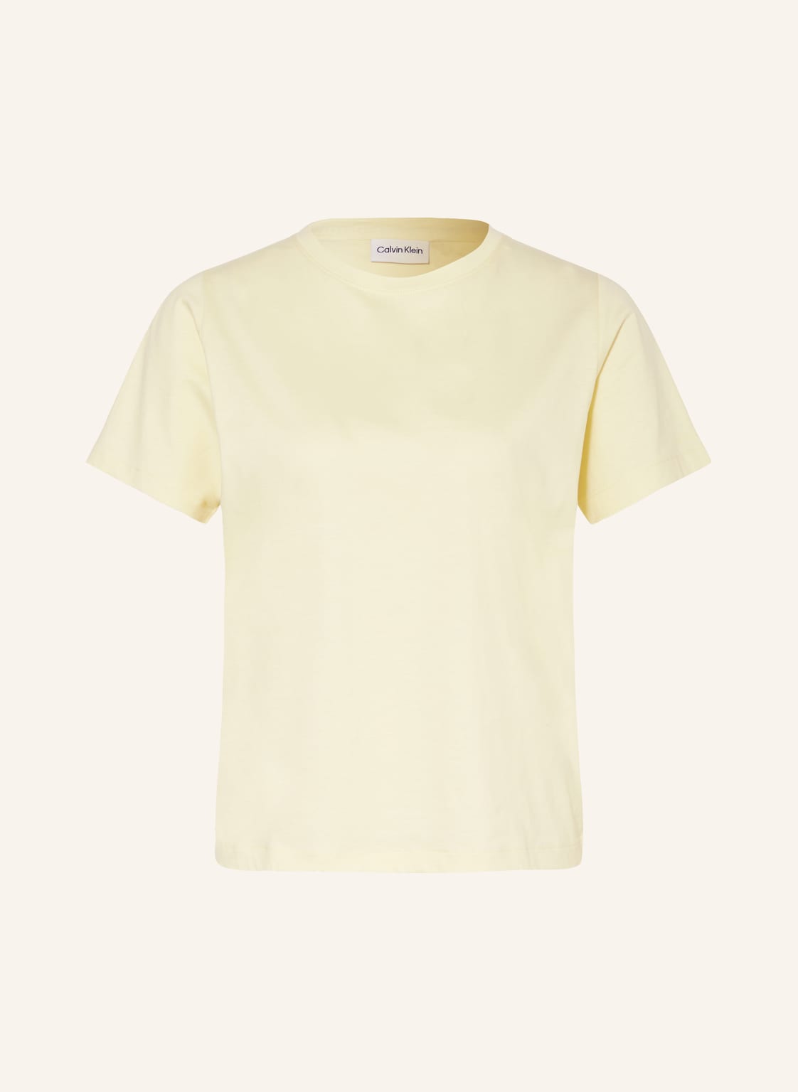 Calvin Klein T-Shirt gelb von Calvin Klein
