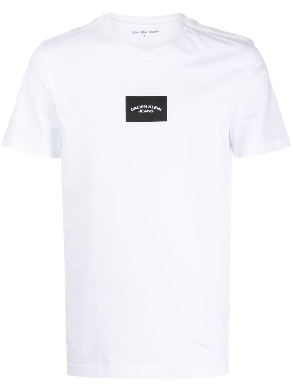 Calvin Klein T-Shirt mit Logo-Print - Weiß von Calvin Klein