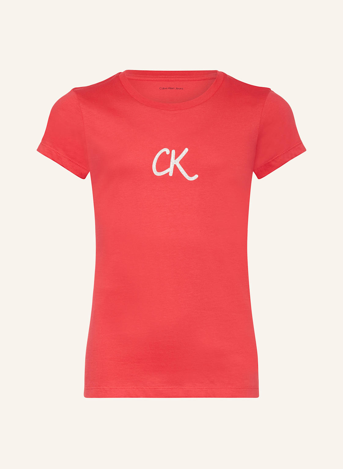 Calvin Klein T-Shirt rot Calvin Klein T-Shirt rot von Calvin Klein
