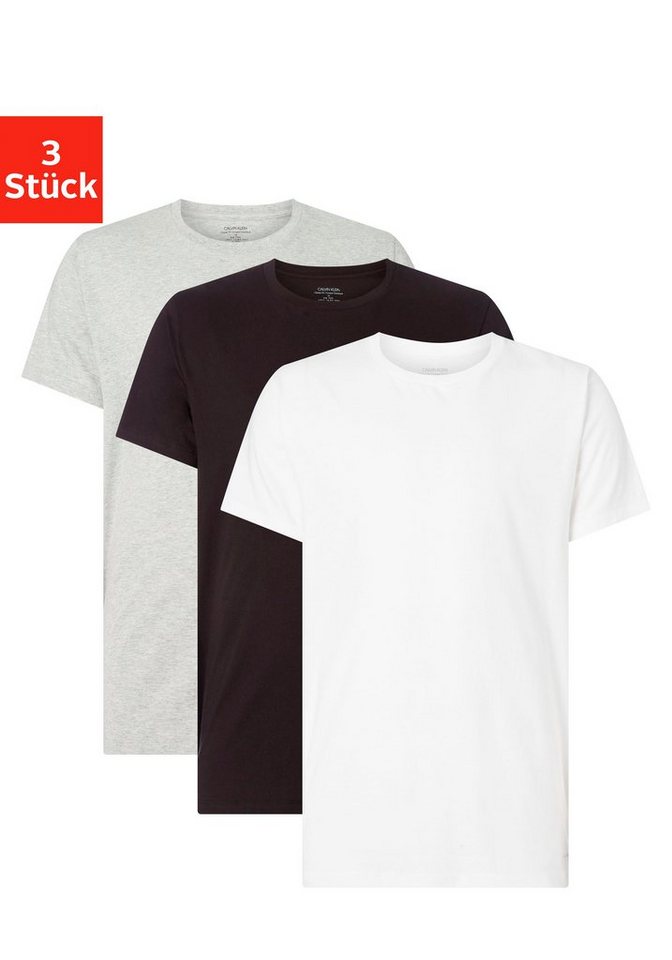 Calvin Klein Underwear T-Shirt uni (3er-Pack) von Calvin Klein Underwear