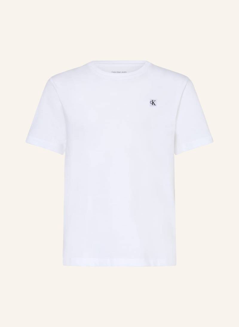 Calvin Klein T-Shirt weiss von Calvin Klein