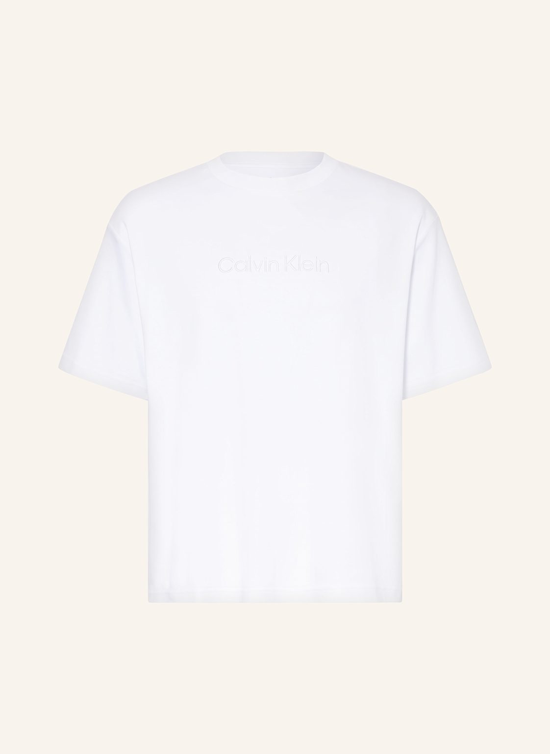 Calvin Klein T-Shirt weiss von Calvin Klein