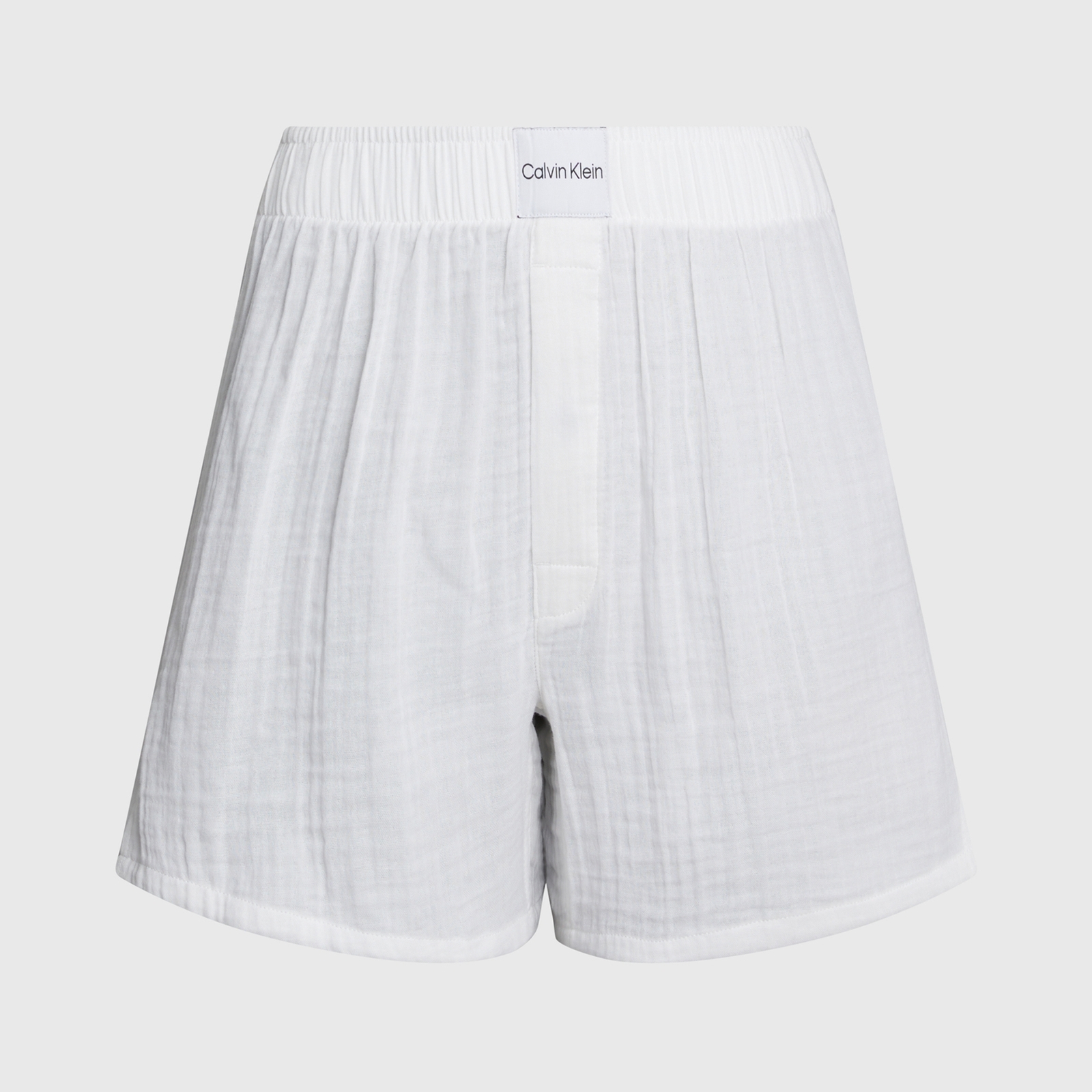 Calvin Klein Textured Cotton Boxer Shorts - M von Calvin Klein