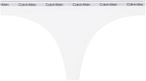 Calvin Klein Thong Tangaslip, Damen, Weiß (White), 3XL Plus von Calvin Klein