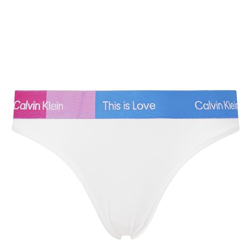 Calvin Klein Thong White - S von Calvin Klein