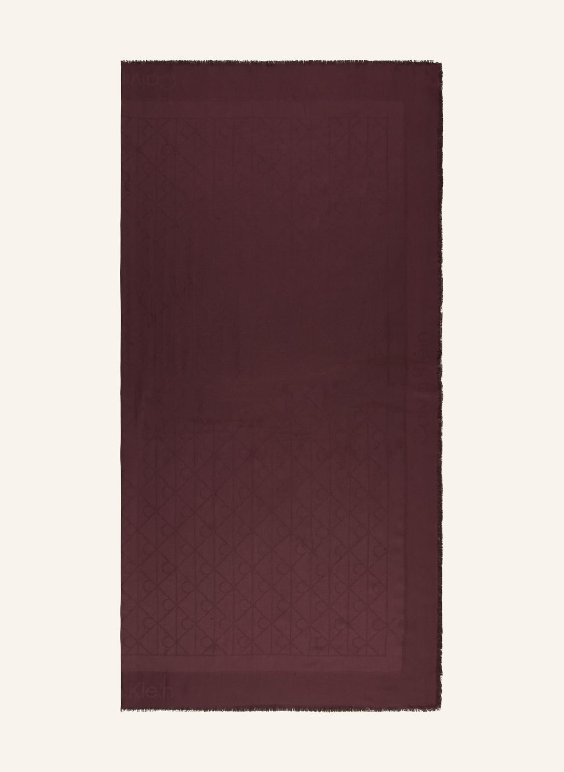 Calvin Klein Tuch braun von Calvin Klein