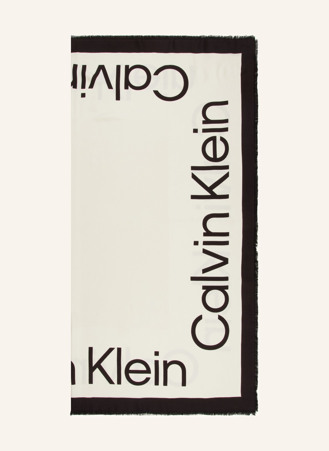 Calvin Klein Tuch schwarz von Calvin Klein