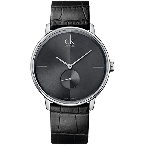 Calvin Klein Herren Analog Quarz Smart Watch Armbanduhr mit Leder Armband K2Y211C3 von Calvin Klein
