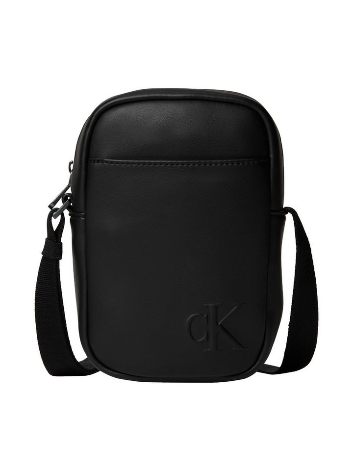 Calvin Klein Umhängetasche BOLD CK SLIM REPORTER, Mini Bag, Schultertasche, Crossbody Bag mit CK-Logo von Calvin Klein