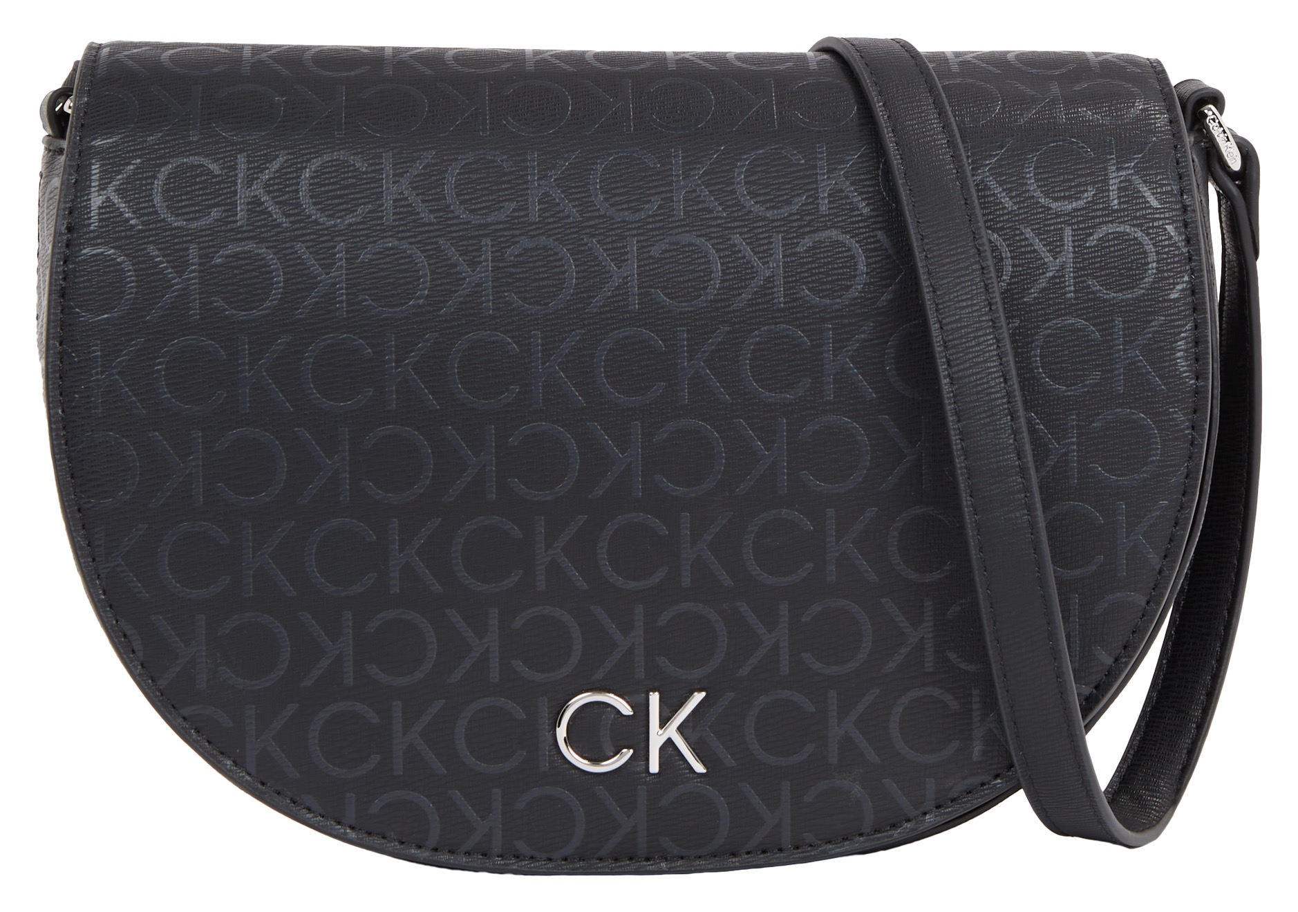 Calvin Klein Umhängetasche "CK DAILY SADDLE BAG EPI MONO", Handtasche Damen Tasche Damen Schultertasche Recycelte Materialien von Calvin Klein