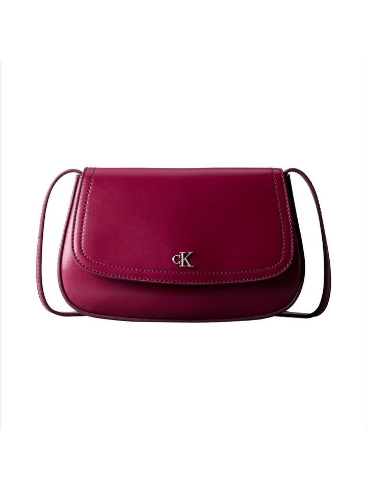 Calvin Klein Umhängetasche CK FLAP CAMERA BAG, Damen Schultertasche, Abendtasche mit CK-Logo von Calvin Klein