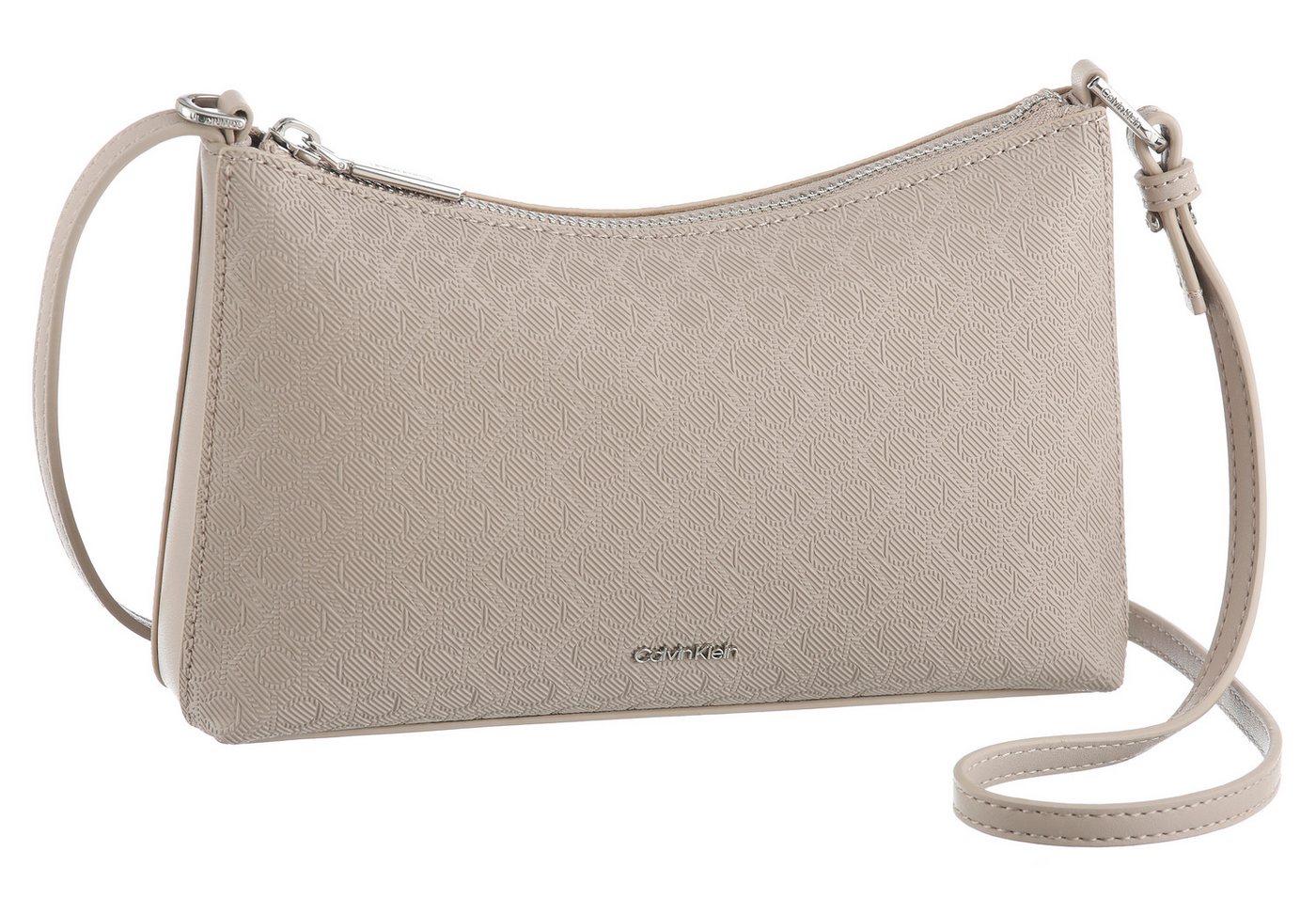 Calvin Klein Umhängetasche CK MST AP CNV LG JQD, Schultertasche, Handtasche Damen mit CK-Monogramm Calvin Klein Umhängetasche CK MST AP CNV LG JQD, Schultertasche, Handtasche Damen mit CK-Monogramm von Calvin Klein