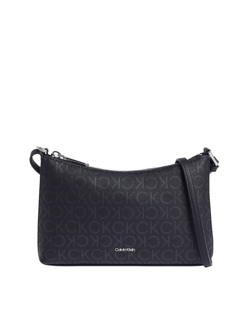Calvin Klein Umhängetasche "CK MST AP CNV LG JQD" Schultertasche, Handtasche Damen mit CK-Monogramm von Calvin Klein