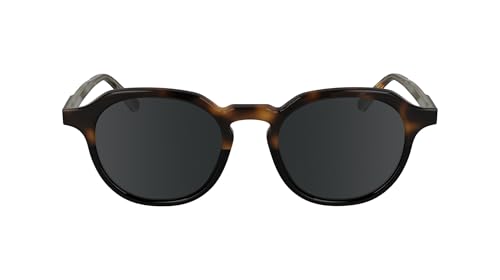 Calvin Klein Unisex Adult Sunglasses CK24538S - Havana/Black with Solid Grey Lens von Calvin Klein