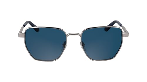 Calvin Klein Unisex Adult Sunglasses CK25100S - Light Gun with Solid Blue Lens Calvin Klein Unisex Adult Sunglasses CK25100S - Light Gun with Solid Blue Lens von Calvin Klein
