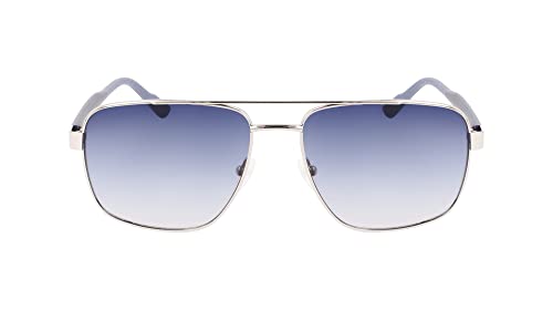 Calvin Klein Unisex CK22114S Sunglasses, 438 Blue, Einheitsgröße von Calvin Klein