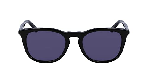 Calvin Klein Unisex Adult Sunglasses CK23501S - Black with Solid Grey Lens von Calvin Klein