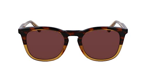 Calvin Klein Unisex CK23501S Sunglasses, Brown Havana, Einheitsgröße von Calvin Klein