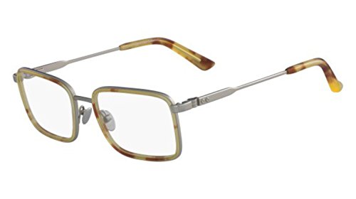 Calvin Klein Unisex Ck8059 Ck Collection Metal Sonnenbrille Satin Nickel/Amber Tortoise, Einheitsgröße von Calvin Klein