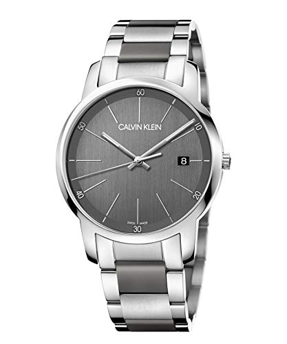 Calvin Klein Unisex Erwachsene Analog-Digital Quarz Uhr mit Edelstahl Armband K2G2G1P4 von Calvin Klein