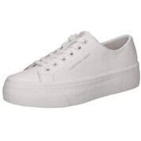 Calvin Klein Vulc Flatform Low Mg Lth Damen weiß|weiß von Calvin Klein