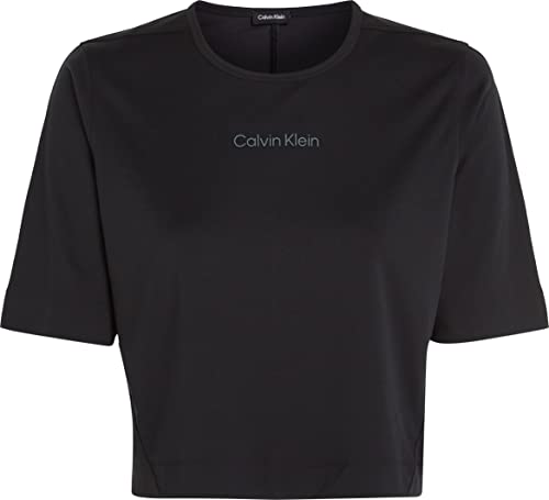 Calvin Klein Wo - SS T-Shirt (Box, Bae, Bae - Black Beauty, Small von Calvin Klein
