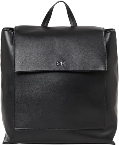 Calvin Klein Damen Rucksack Daily Backpack Mittelgroß, Schwarz (Ck Black), Einheitsgröße von Calvin Klein
